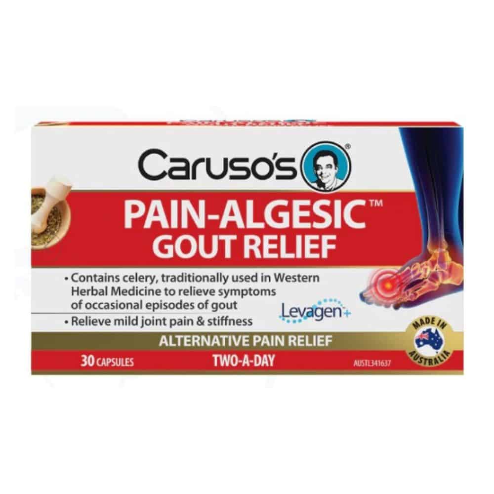 caruso's pain algesic gout relief