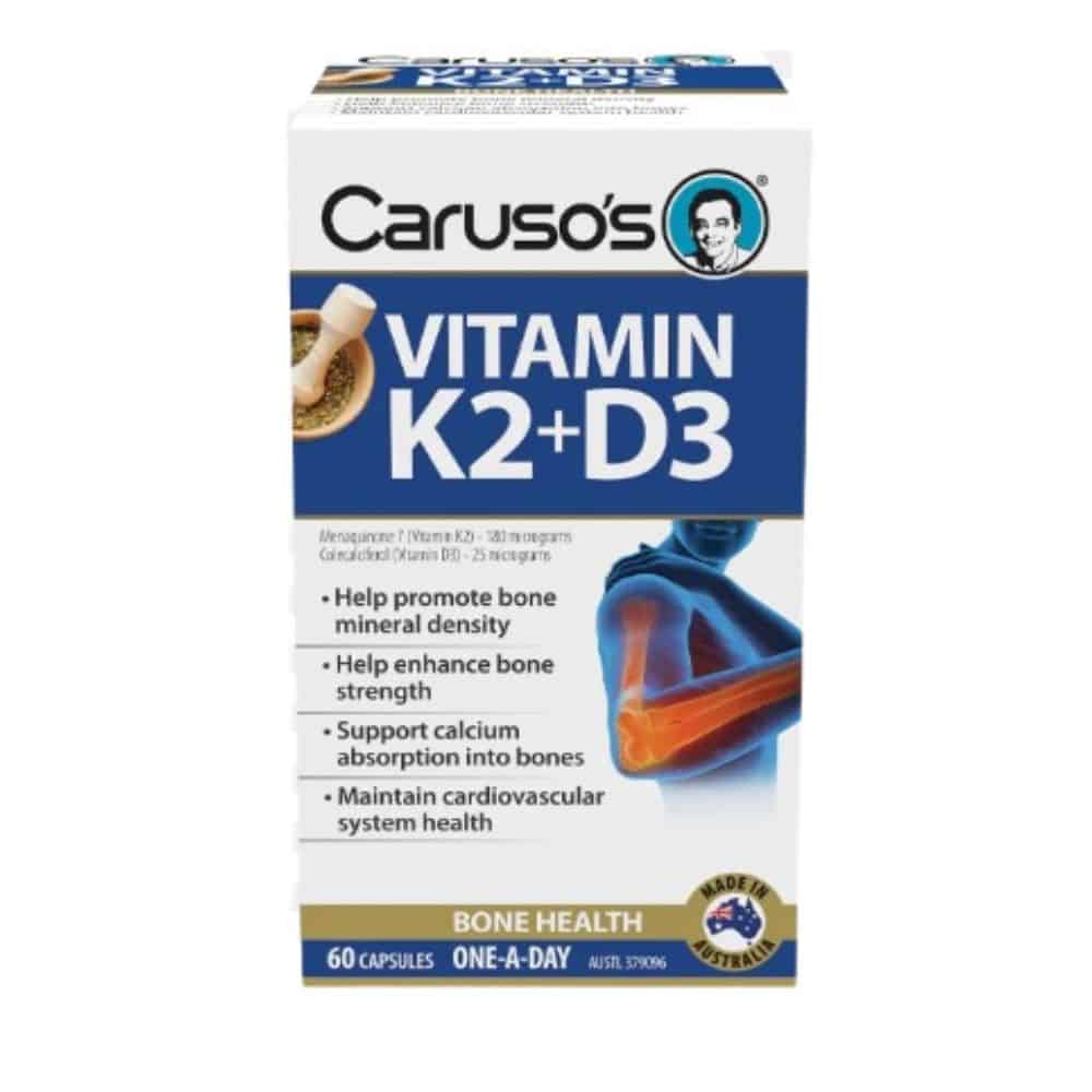 caruso's vitamin k2 + d3