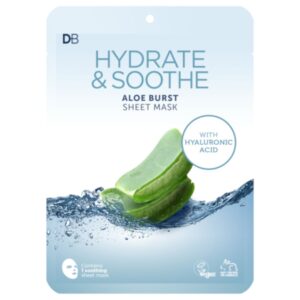 db hydrate & soothe aloe burst sheet mask