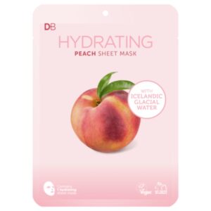 db hydrating peach sheet mask
