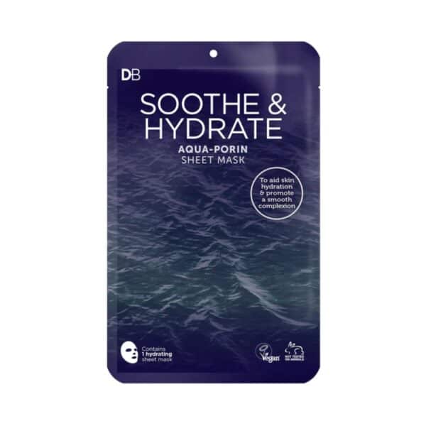 db soothe & hydrate aqua-porin sheet mask