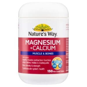 natures way magnesium + calcium