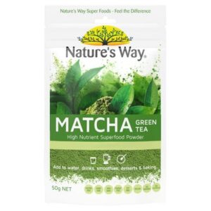 natures way matcha green tea