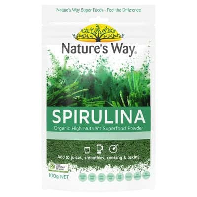 natures way spirulina